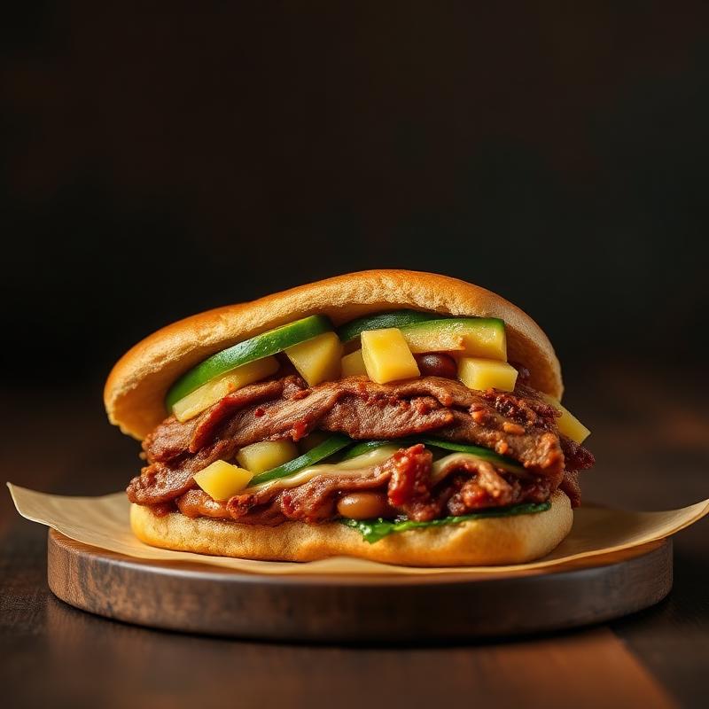 Torta Cubana at Los Pinches Tacos